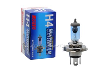 H4 12V- 60/55W (P43t) (белый яркий свет) Whitebeam 0456WB